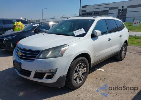 2017 Chevrolet Traverse 1Lt из США, поврежденный, VIN 1GNKRGKD7HJ208834